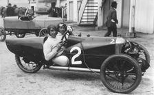 Morgan, E.B. Ware, Brooklands 1924. Creator: Unknown