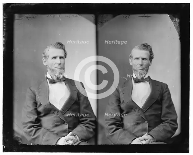 Morgan Ringland Wise of Pennsylvania, 1865-1880. Creator: Unknown.