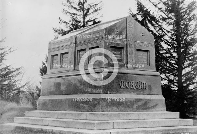 Morgan Tomb - Hartford, between c1910 and c1915. Creator: Bain News Service.