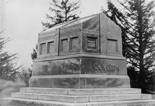Morgan Tomb - Hartford, between c1910 and c1915. Creator: Bain News Service