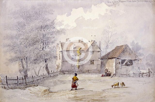 Morgan's Farm, Kentish Town, London, 1834. Artist: George Shepheard