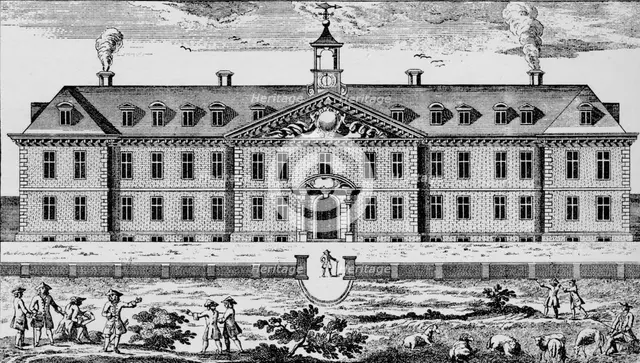 'Morden College, Blackheath', 1751, (1912). Artist: Unknown.