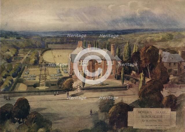 'Morden House, Blackheath, Kent', c1912. Artist: Unknown.