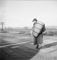 More than twenty-five years a bindle-stiff..., Napa Valley, California, 1938. Creator: Dorothea Lange