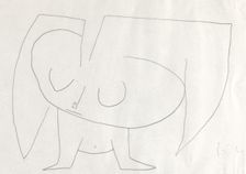 More bird (Mehr Vogel), 1939. Artist: Klee, Paul (1879-1940)