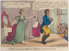 More of the Clarke or Fresh Accusations, July 14, 1809., July 14, 1809. Creator: Thomas Rowlandson
