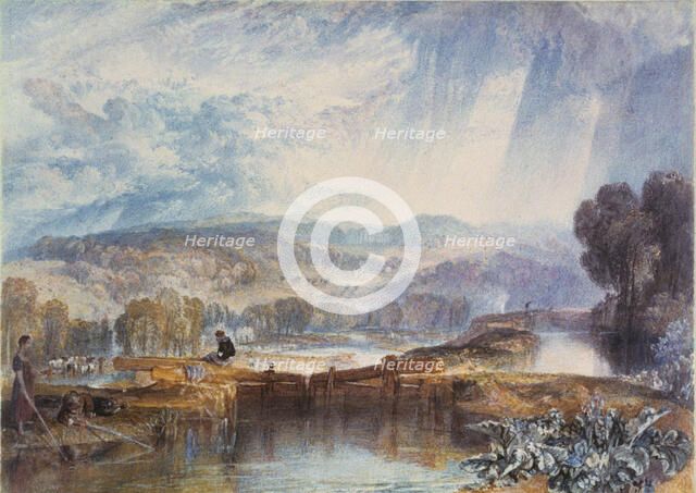 'More Park near Watford', 1823. Artist: JMW Turner