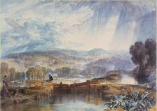 More Park near Watford 1823. Artist: JMW Turner