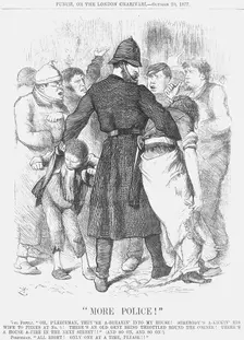 "More Police!", 1877. Creator: Joseph Swain
