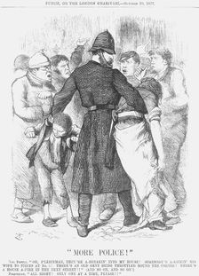 "More Police!", 1877. Creator: Joseph Swain