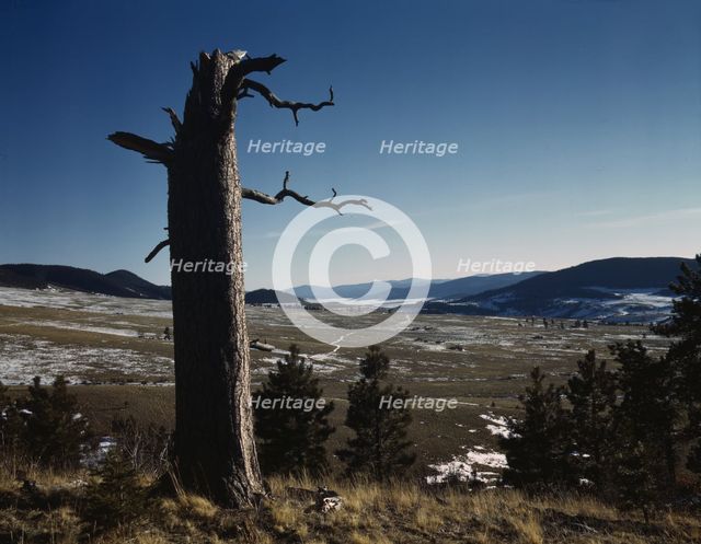 Moreno Valley, Colfax County, New Mexico, 1943. Creator: John Collier.