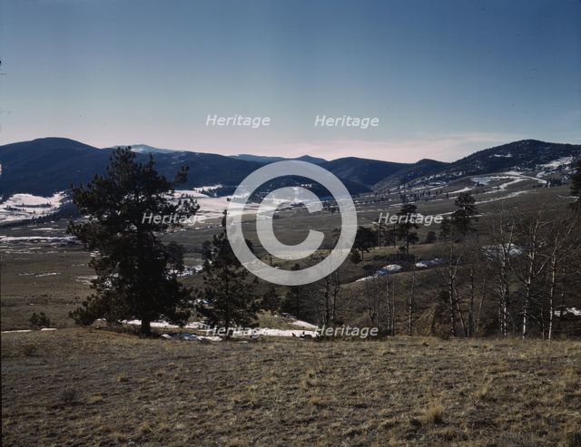 Moreno Valley, Colfax County, New Mexico, 1943. Creator: John Collier.