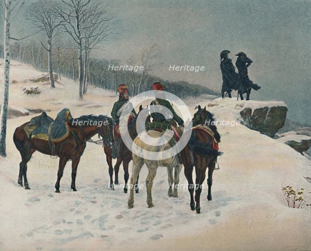 'Moreau and His Chief of Staff, Major Dessoles', 1800, (1876), (1896). Artist: Unknown.