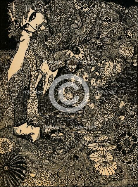 'Morella', c1920. Artist: Harry Clarke.