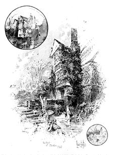 Moreton Hall, Cheshire, 1895. Creator: Carl Hentschel