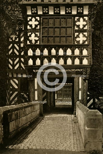 'Moreton Old Hall, Congleton', 1920. Creator: Unknown.