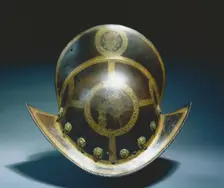 Morion of the State Guard of Elector Christian I of Saxony, c. 1580-1591. Creator: Unknown