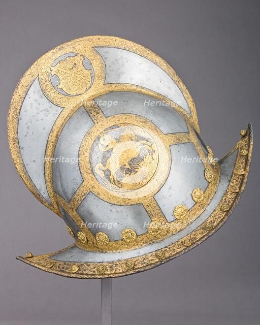 Morion for the Bodyguard of the Prince-Elector of Saxony, German, Nuremberg, ca. 1570. Creator: Unknown.