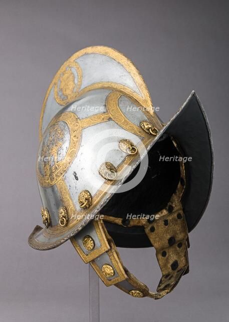 Morion for the Bodyguard of the Prince-Elector of Saxony, German, Nuremberg, ca. 1570. Creator: Unknown.