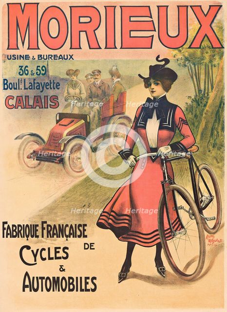 Morieux - Cycles & Automobiles, c1900. Creator: Anon.