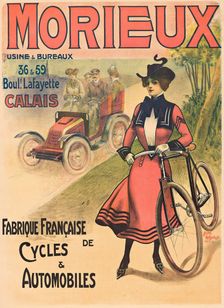 Morieux - Cycles & Automobiles, c1900. Creator: Anon