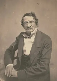 Moritz Saphir, litterateur allemand, 1855-1858. Creator: Nadar