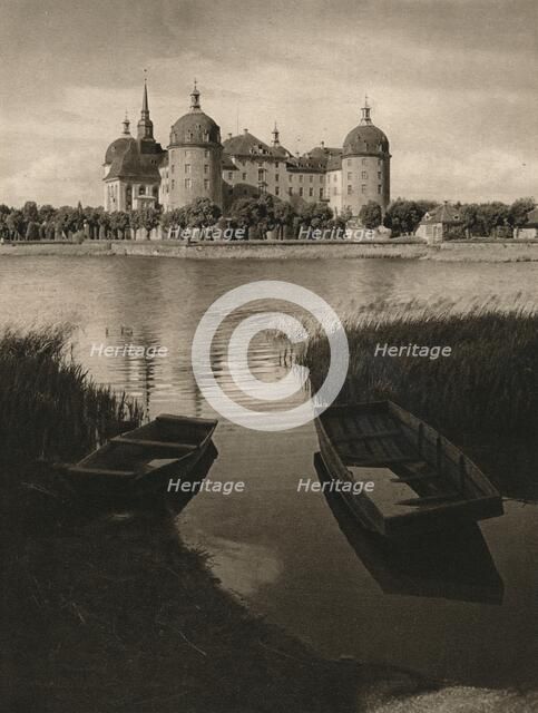'Moritzburg Castle near Dresden', 1931. Artist: Kurt Hielscher.