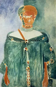 Moroccan in Green 1912. Creator: Henri Matisse