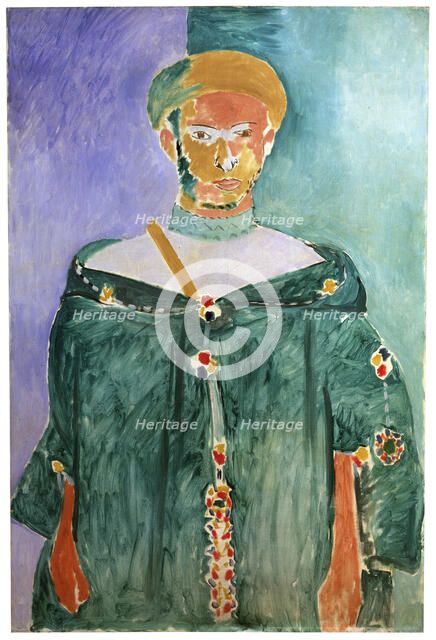 'Moroccan in Green', 1912.  Creator: Henri Matisse.