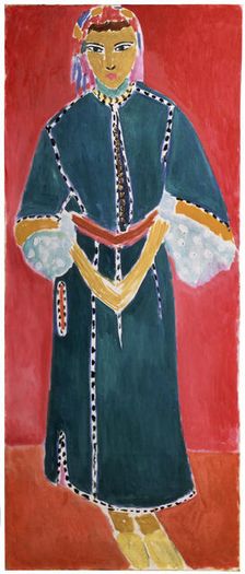 Moroccan Woman (Zorah Standing) 1912. Creator: Henri Matisse