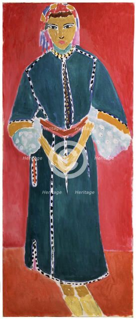 'Moroccan Woman (Zorah Standing)', 1912.  Creator: Henri Matisse.