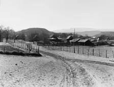 Mormon farm village, Escalante, Utah, 1936. Creator: Dorothea Lange