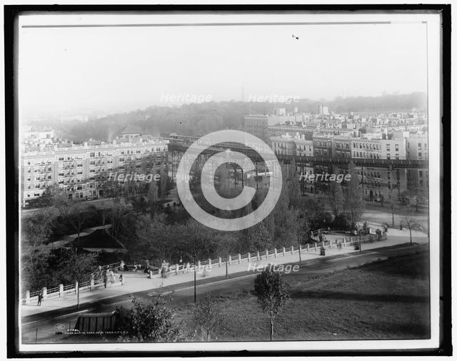 Morningside Park, New York City, N.Y., c1908. Creator: Unknown.