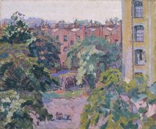 Mornington Crescent c1912. Artist: Harold Gilman