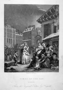 Morning 1738. Artist: J Mollison