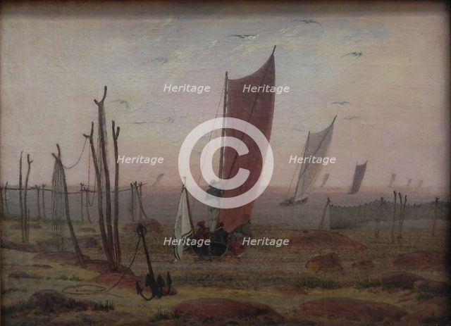 Morning, 1816-1818. Artist: Friedrich, Caspar David (1774-1840)