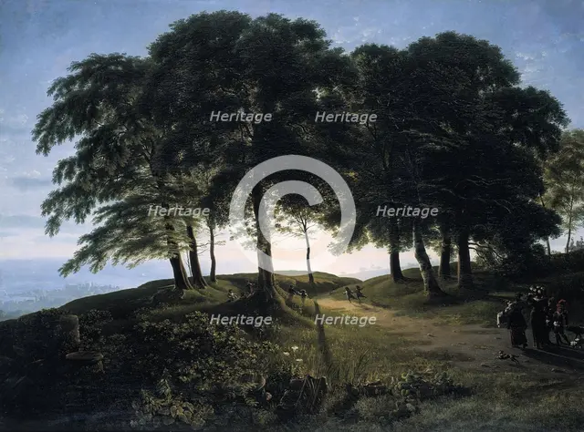 Morning, 1813. Artist: Schinkel, Karl Friedrich (1781-1841)