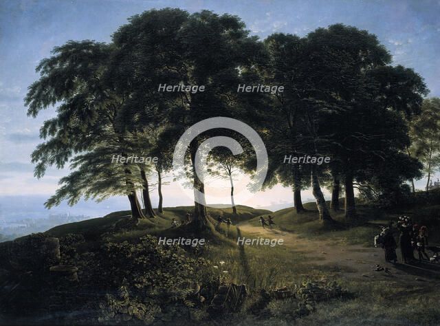 Morning, 1813. Artist: Schinkel, Karl Friedrich (1781-1841)