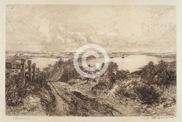 Morning, 1886. Creator: Thomas Moran.