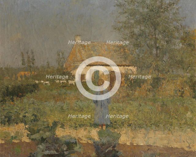 Morning, 1895. Creator: Evrard Larock.