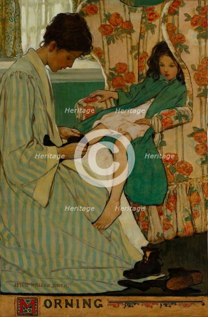 Morning, 1902. Creator: Jessie Willcox Smith.