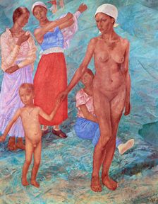 Morning 1917. Artist: Kuz'ma Petrov-Vodkin