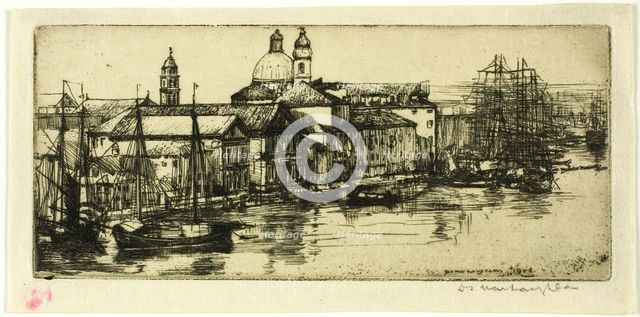 Morning, Venice, 1908. Creator: Donald Shaw MacLaughlan.
