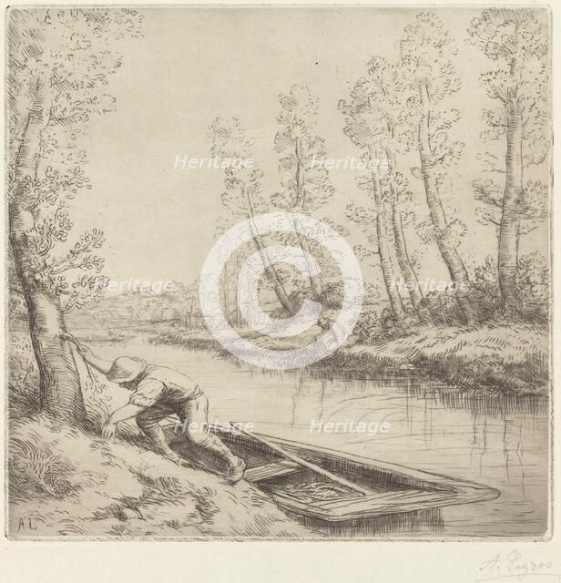 Morning along the River (La matin sur la riviere). Creator: Alphonse Legros.