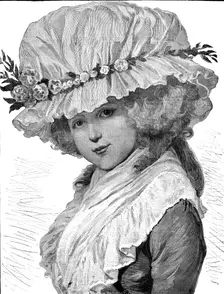"Morning" by L. Rossi, at the gallery of Messrs. A. Tooth and Sons, Haymarket, 1881. Creator: Eugène Froment