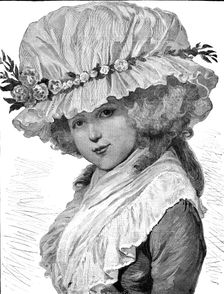 "Morning" by L. Rossi, at the gallery of Messrs. A. Tooth and Sons, Haymarket, 1881. Creator: Eugène Froment