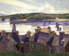 Morning calm, Camaret, 1926. Creator: Rhona Haszard