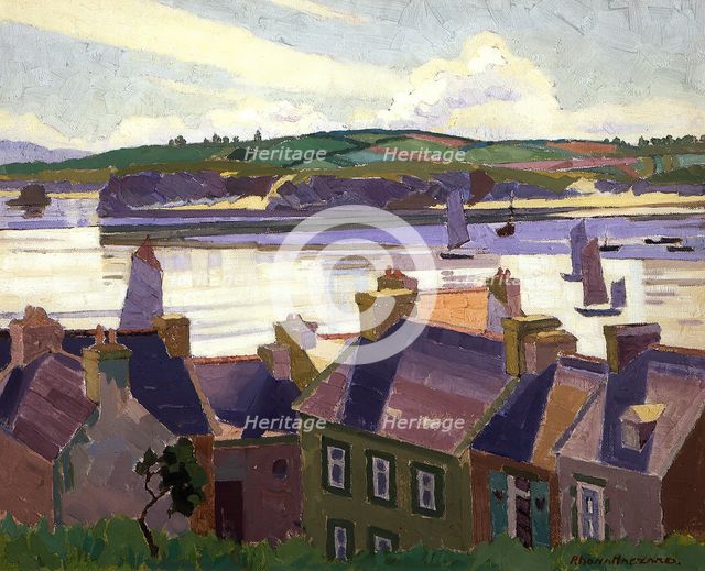 Morning calm, Camaret, 1926. Creator: Rhona Haszard.