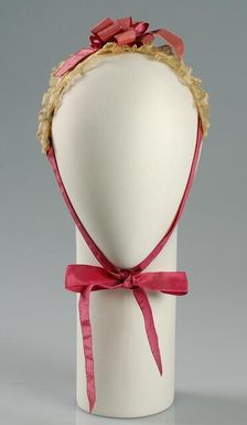 Morning cap, American, ca. 1870. Creator: Unknown