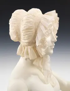 Morning cap, American, ca. 1830. Creator: Unknown